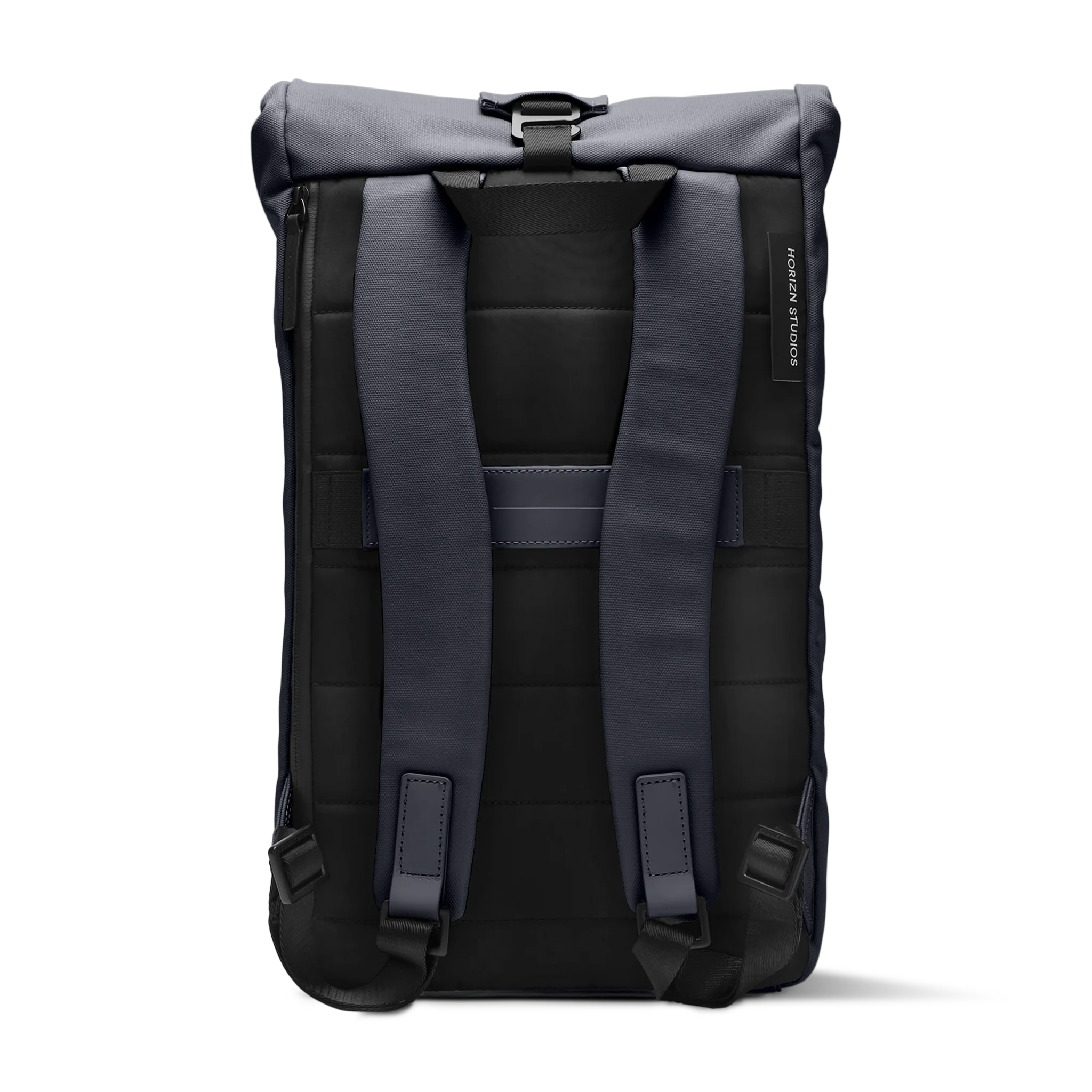 SoFo Rolltop Backpack / Night Blue / Waxed Canvas - Image 3