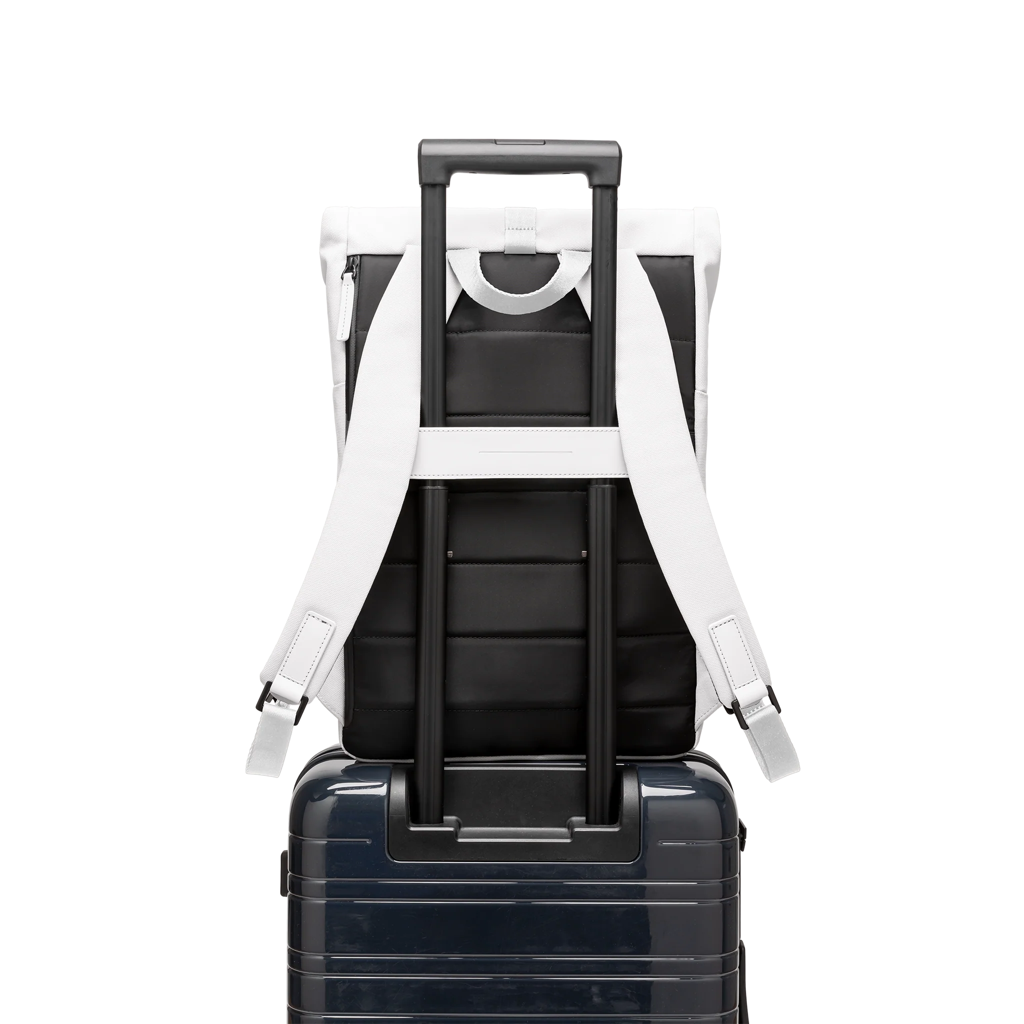SoFo Rolltop Backpack X / All White / Waxed Canvas - Image 10