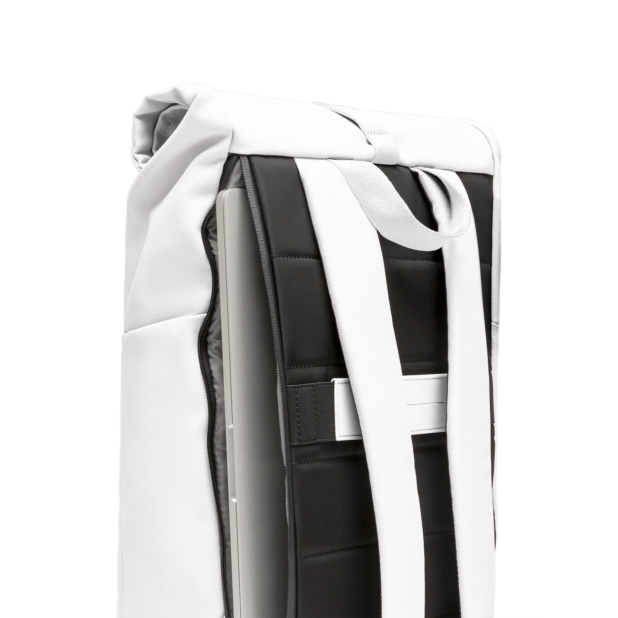 SoFo Rolltop Backpack X / All White / Waxed Canvas - Image 5