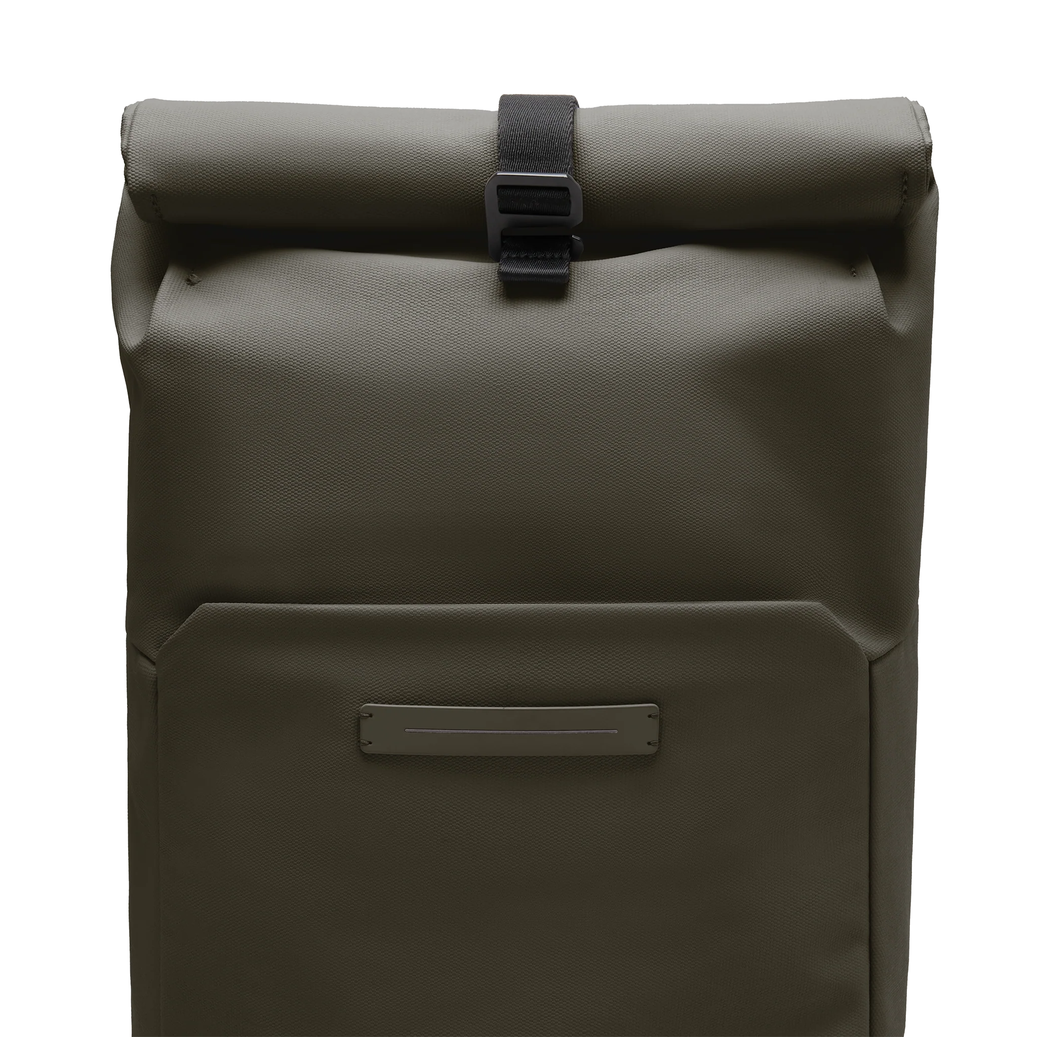 SoFo Rolltop Backpack X / Dark Olive / Waxed Canvas - Image 6