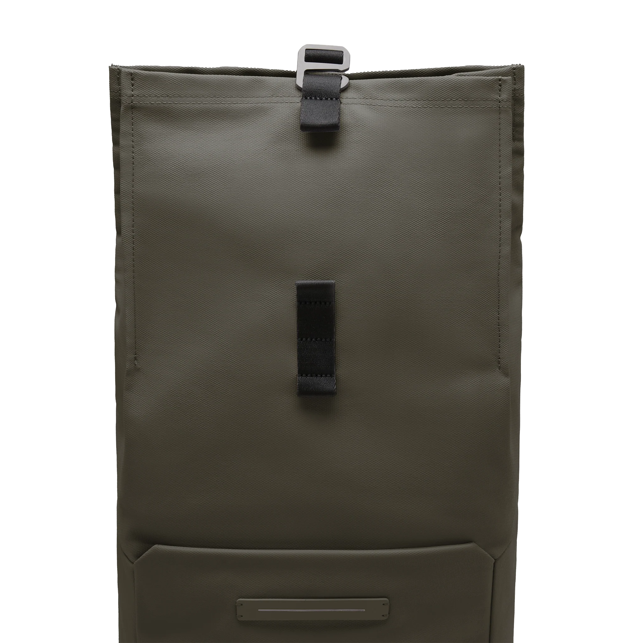 SoFo Rolltop Backpack X / Dark Olive / Waxed Canvas - Image 7