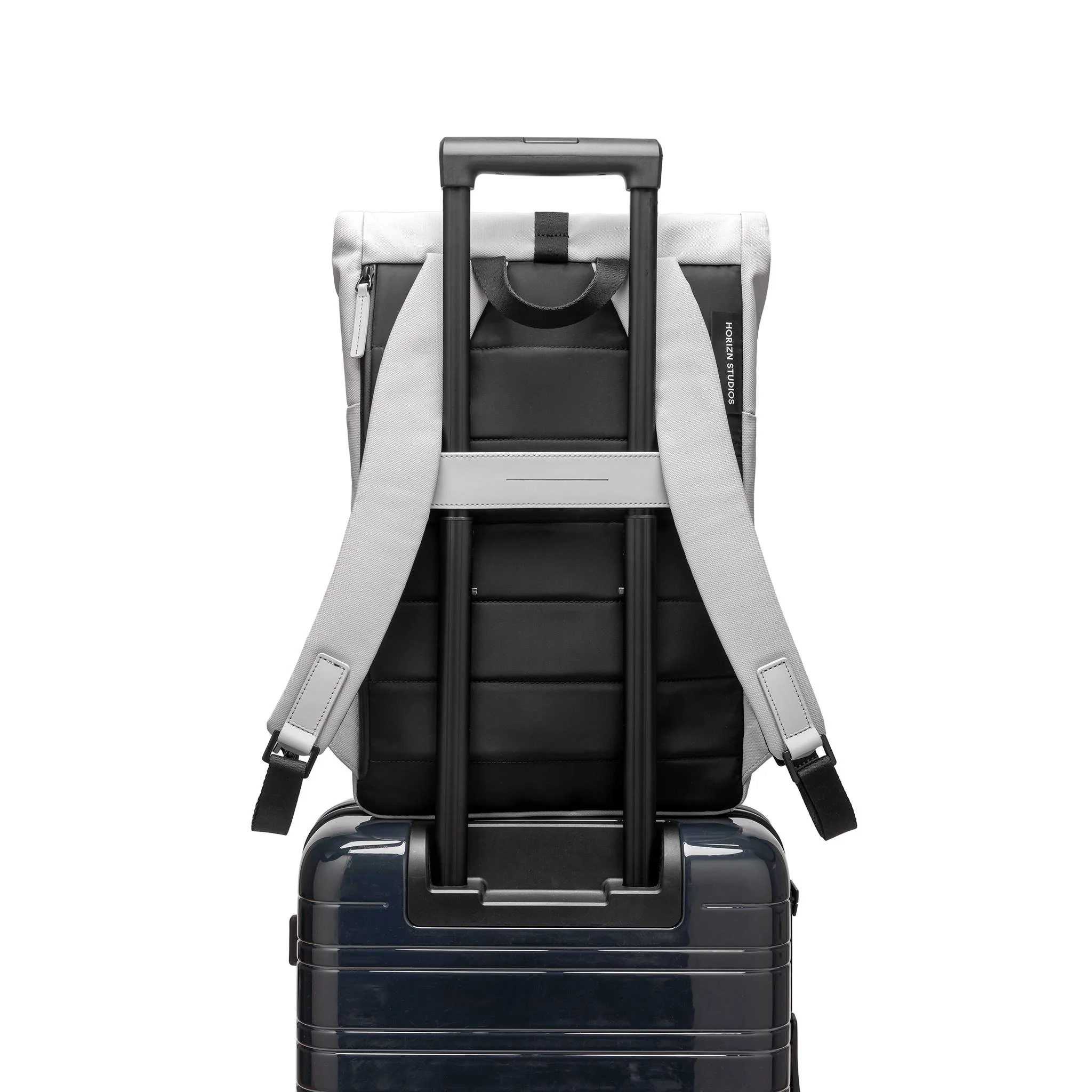 SoFo Rolltop Backpack X / Light Quartz Grey / Waxed Canvas - Image 10