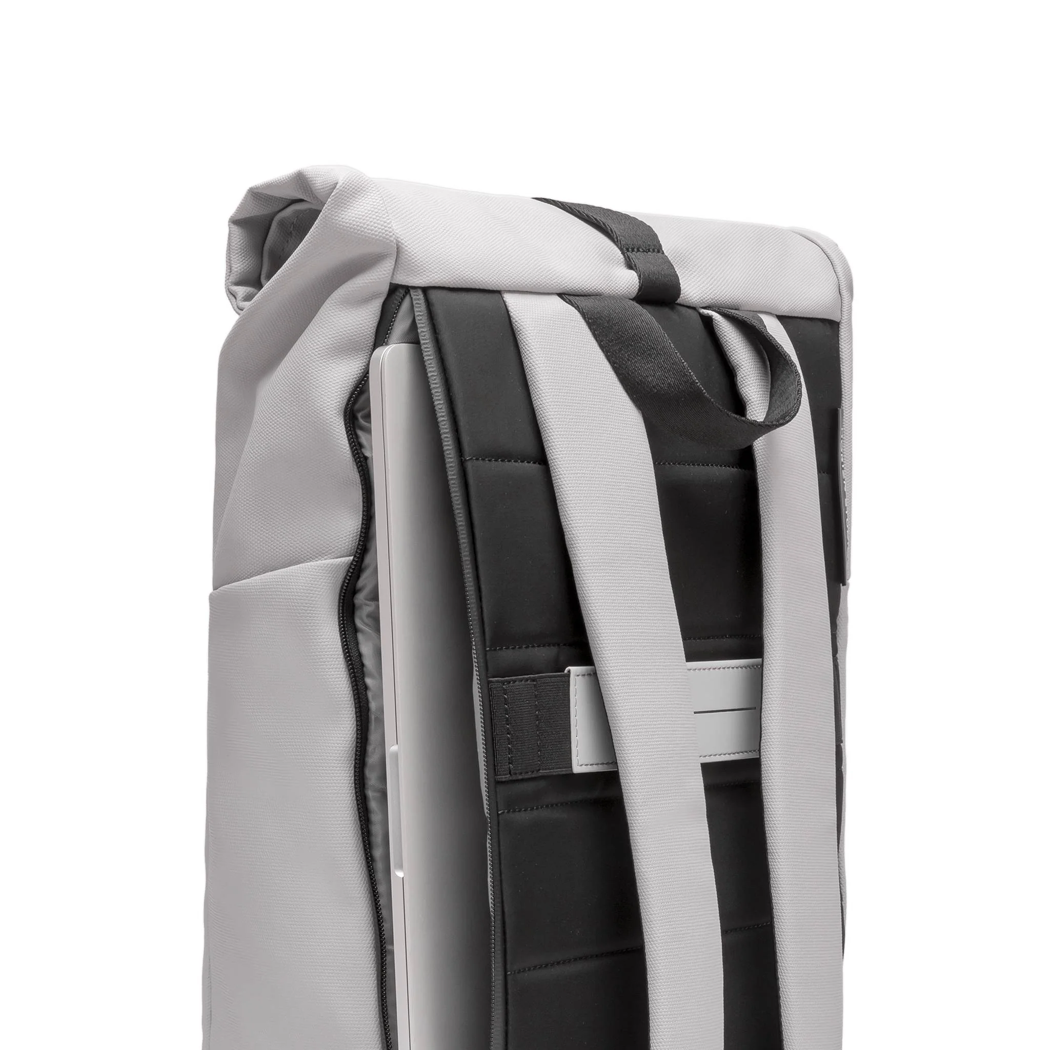 SoFo Rolltop Backpack X / Light Quartz Grey / Waxed Canvas - Image 6