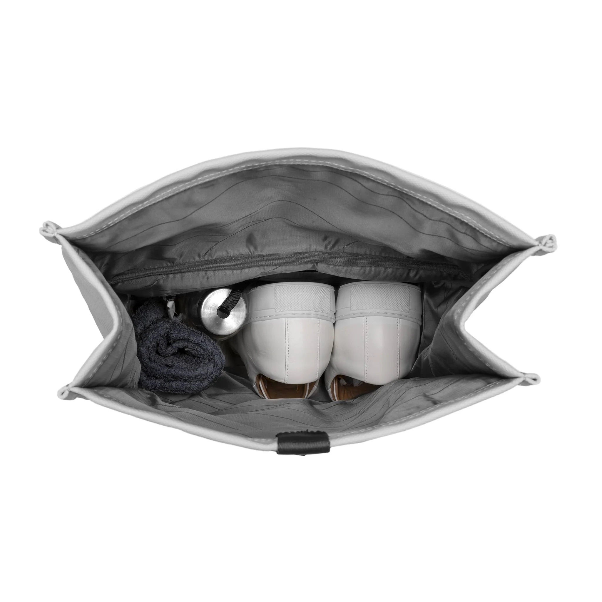 SoFo Rolltop Backpack X / Light Quartz Grey / Waxed Canvas - Image 8