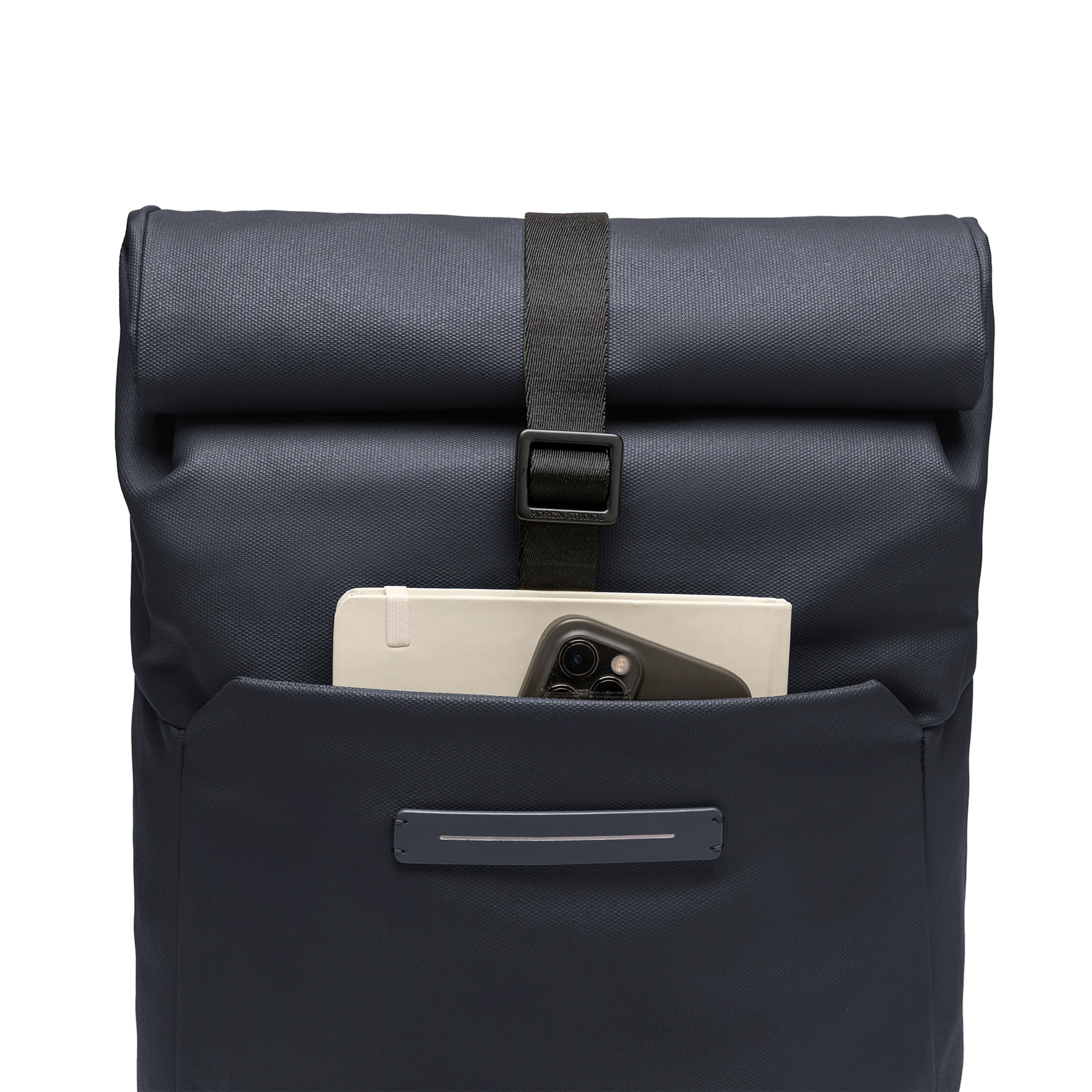 SoFo Rolltop Backpack X / Night Blue / Waxed Canvas - Image 4