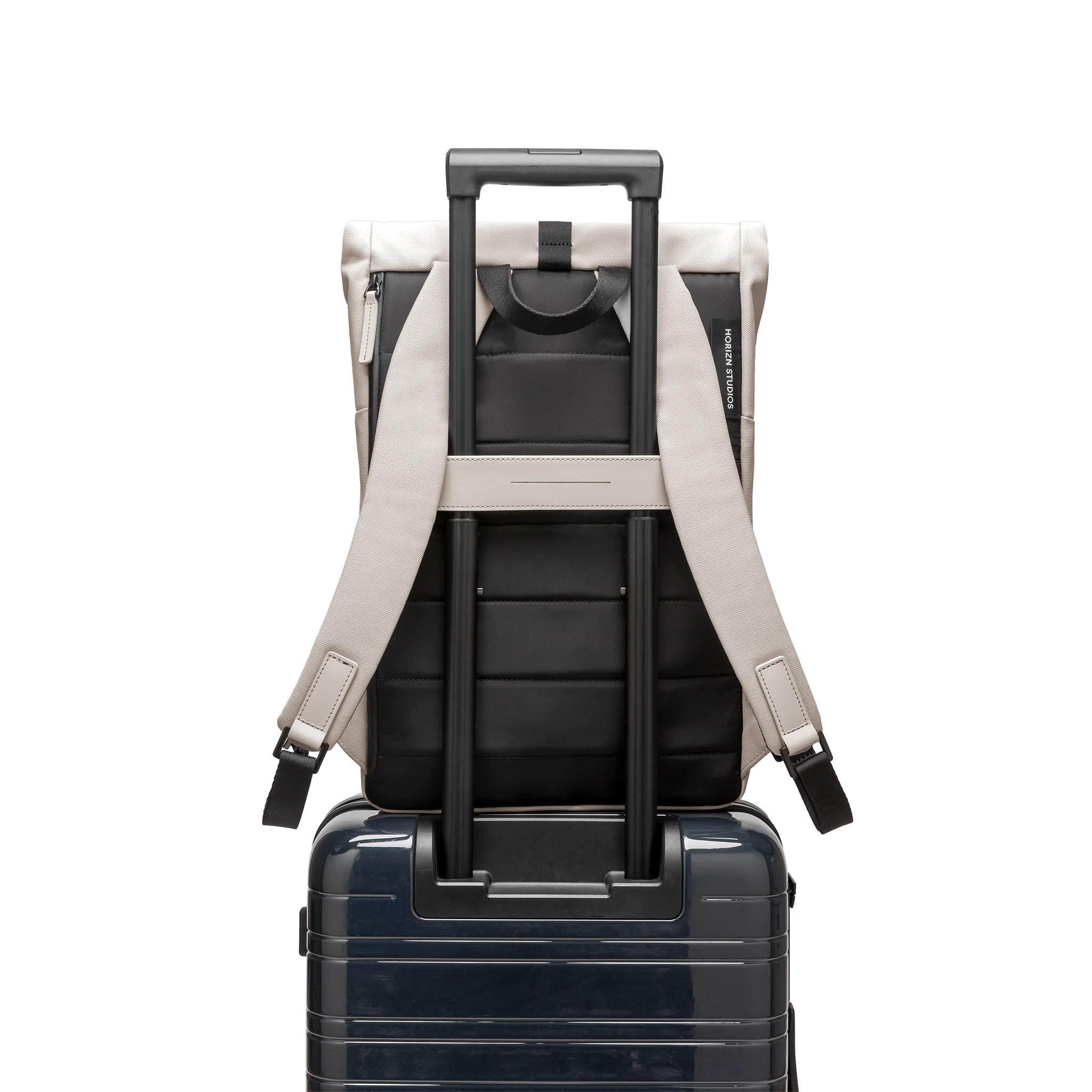 SoFo Rolltop Backpack X / Sand Grey / Waxed Canvas - Image 11