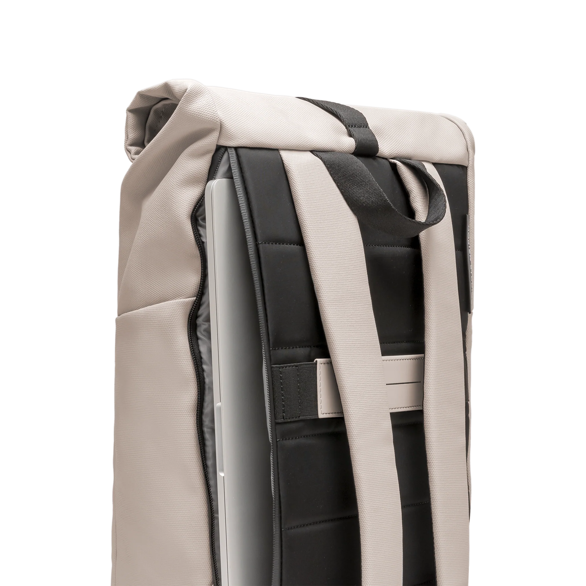 SoFo Rolltop Backpack X / Sand Grey / Waxed Canvas - Image 5