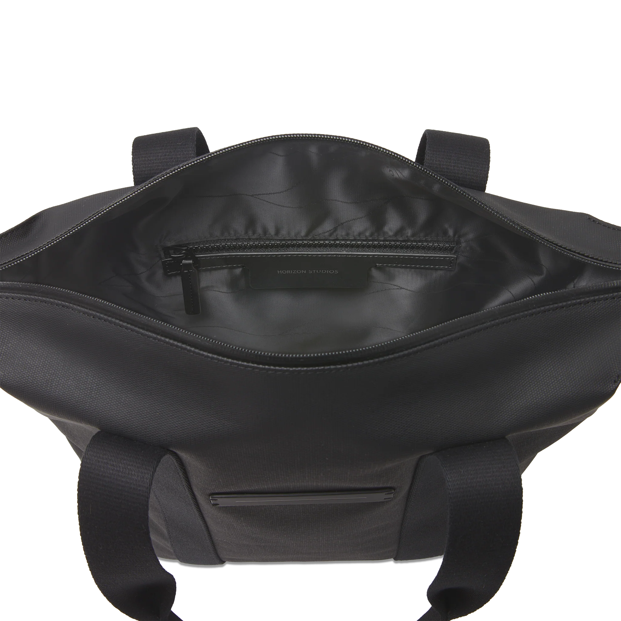 SoFo Vertical Tote / All Black / Waxed Canvas - Image 6