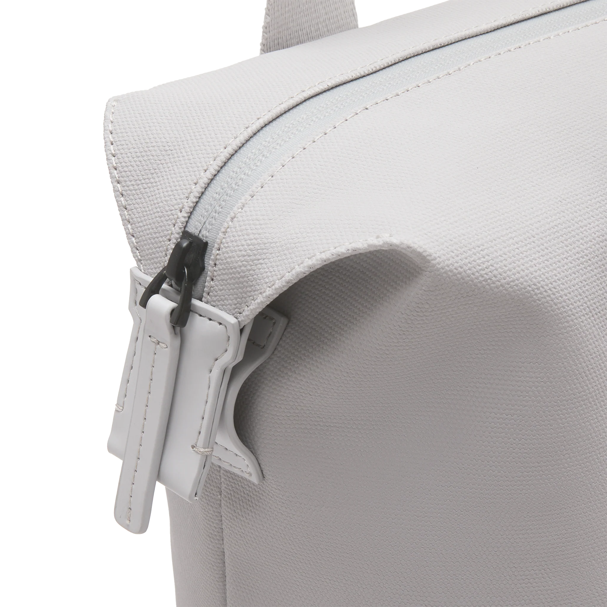 SoFo Vertical Tote / Light Quartz Grey / Waxed Canvas - Image 5
