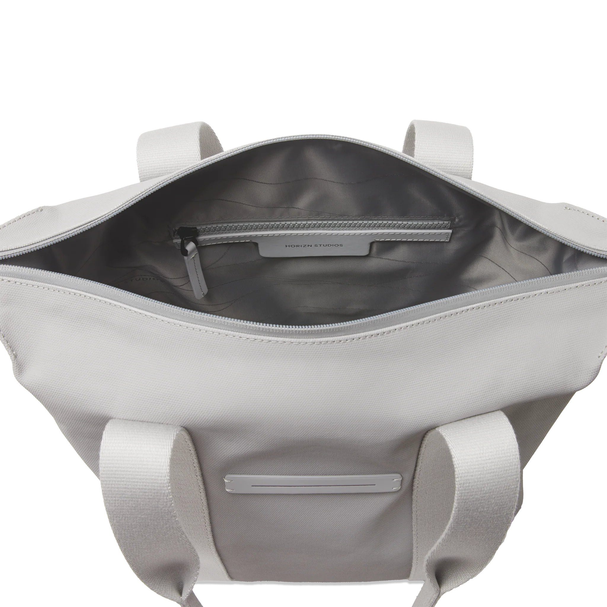 SoFo Vertical Tote / Light Quartz Grey / Waxed Canvas - Image 6