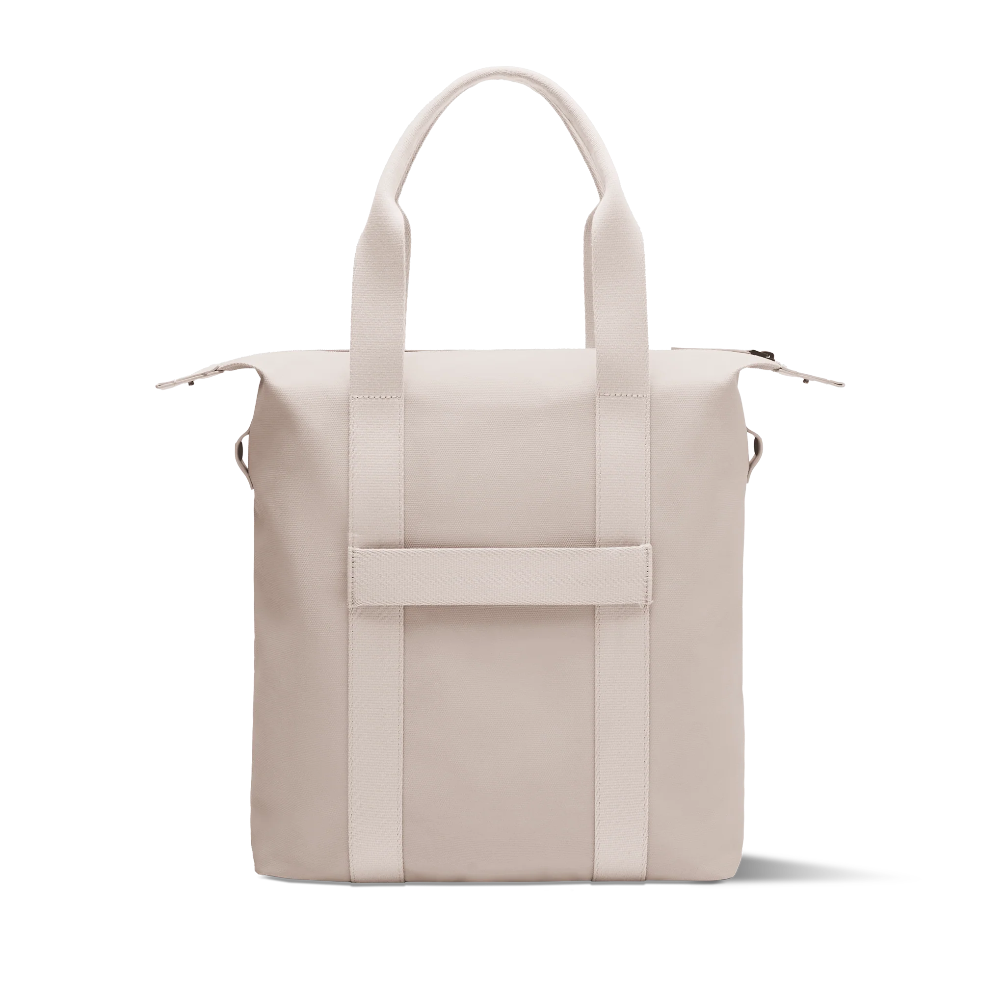 SoFo Vertical Tote / Sand Grey / Waxed Canvas - Image 3