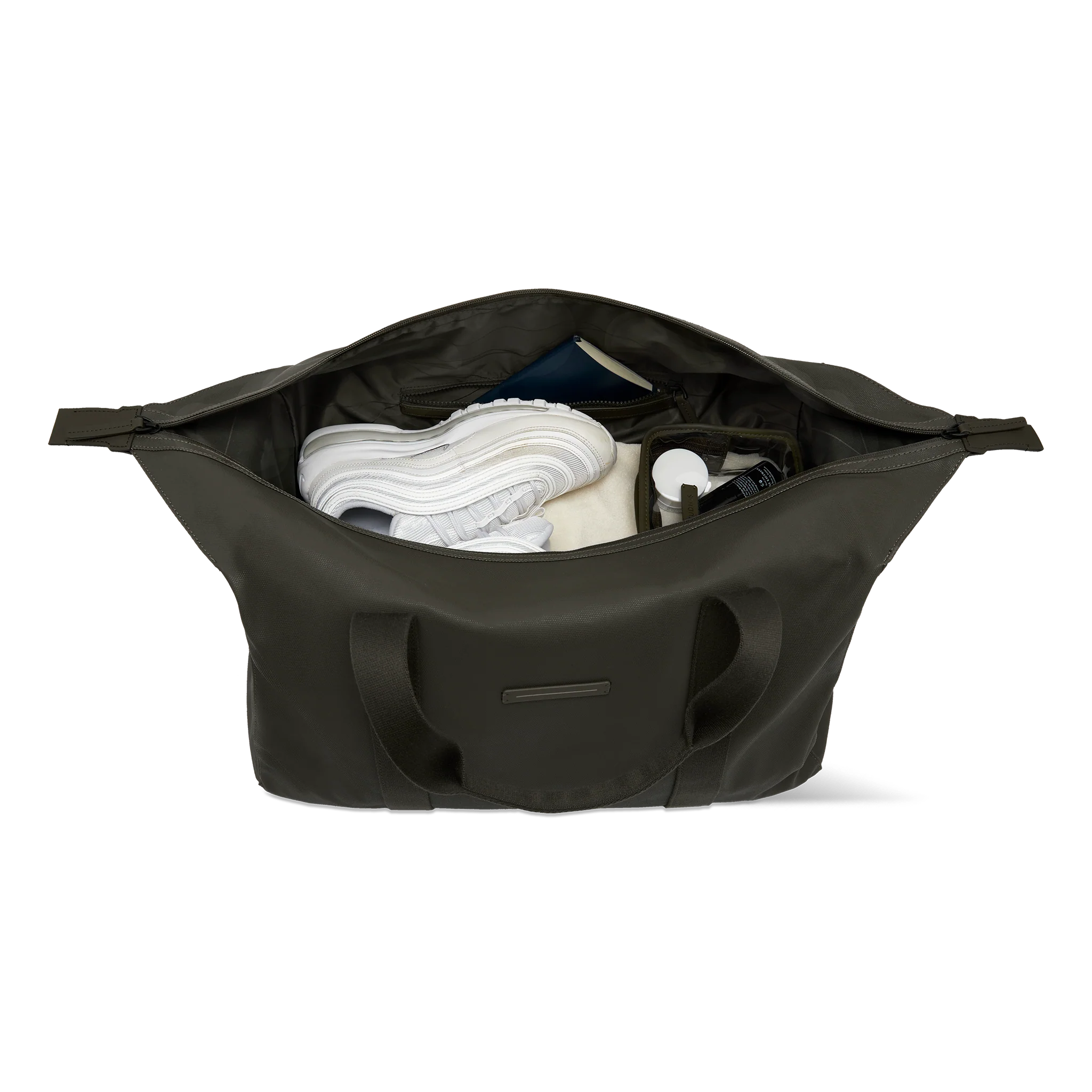 SoFo Weekender L / Dark Olive / Recycled Waxed Canvas / Size L - Image 3