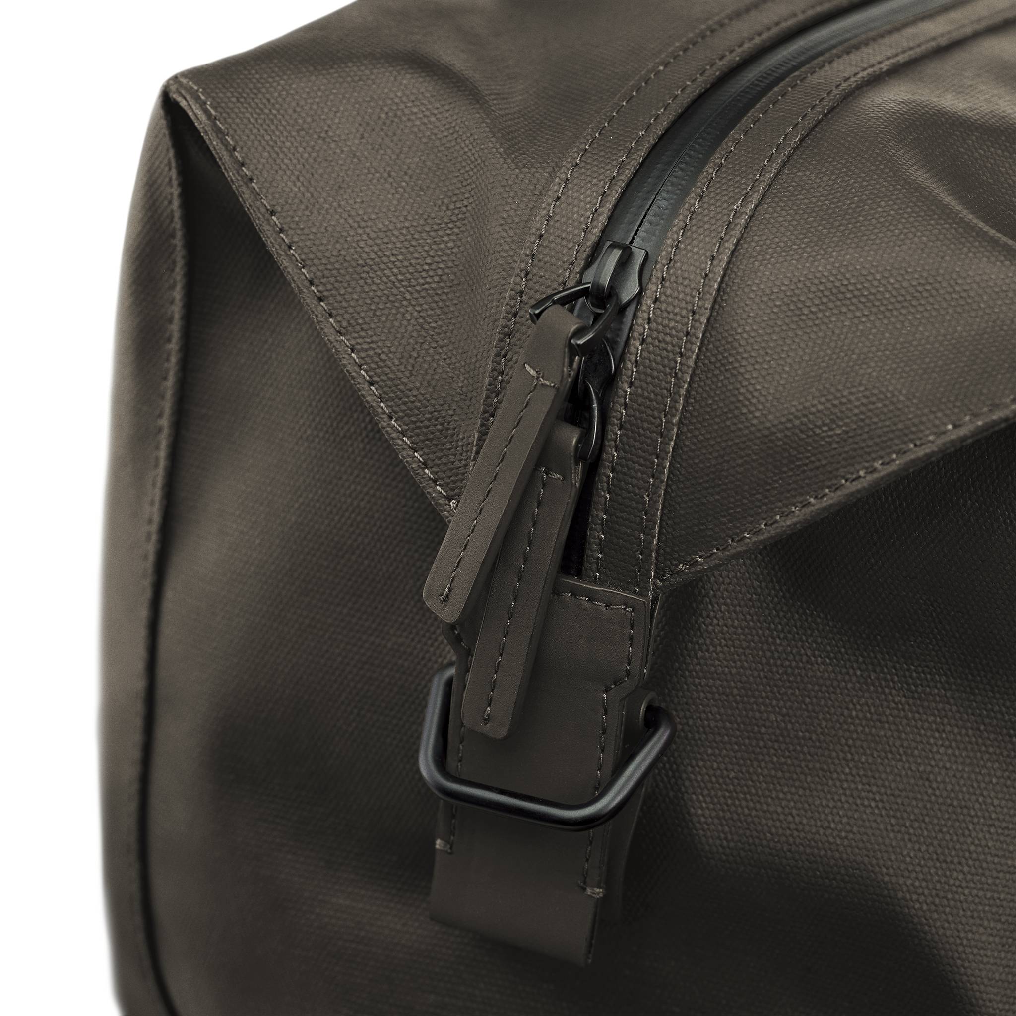 SoFo Weekender L / Dark Olive / Recycled Waxed Canvas / Size L - Image 4