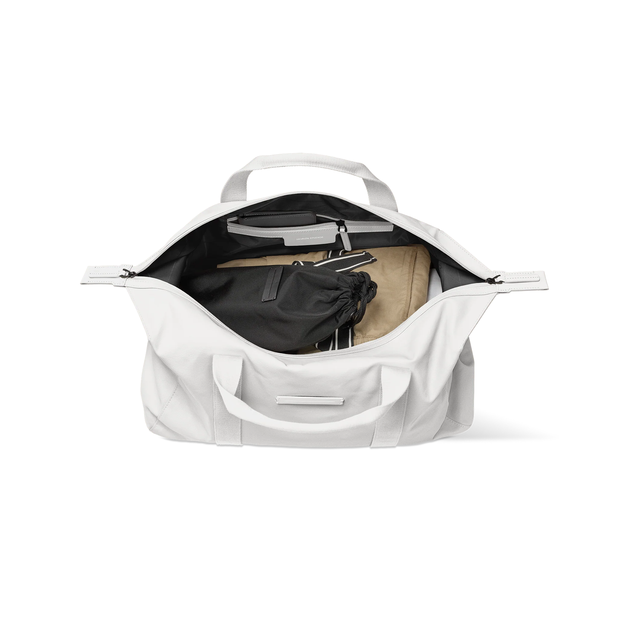 SoFo Weekender M / All White / Recycled Waxed Canvas / Size M - Image 3