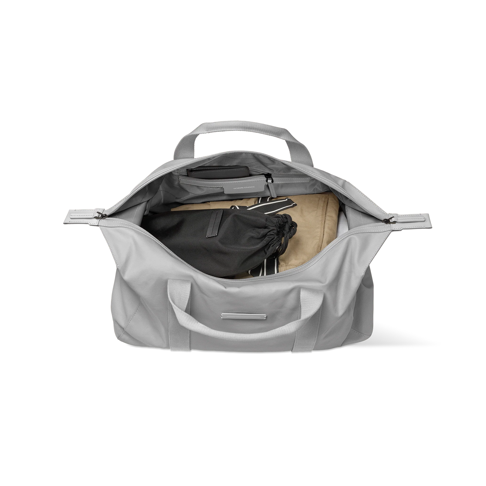 SoFo Weekender M / Light Quartz Grey / Recycled Waxed Canvas / Size M - Image 3