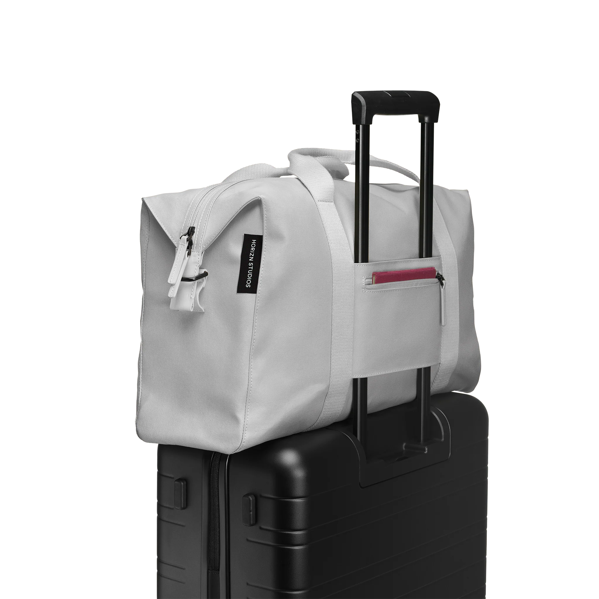 SoFo Weekender M / Light Quartz Grey / Recycled Waxed Canvas / Size M - Image 6