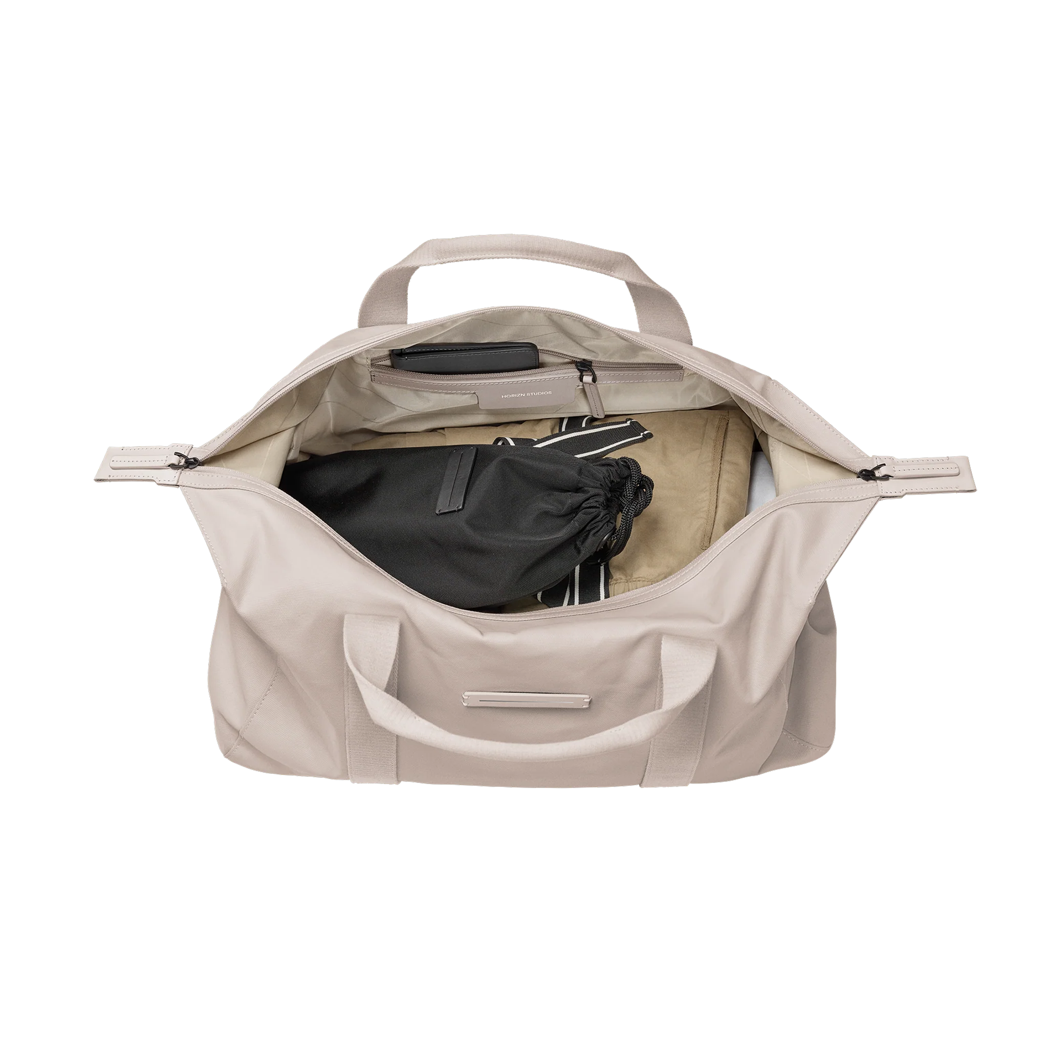 SoFo Weekender M / Sand Grey / Waxed Canvas / Size M - Image 3