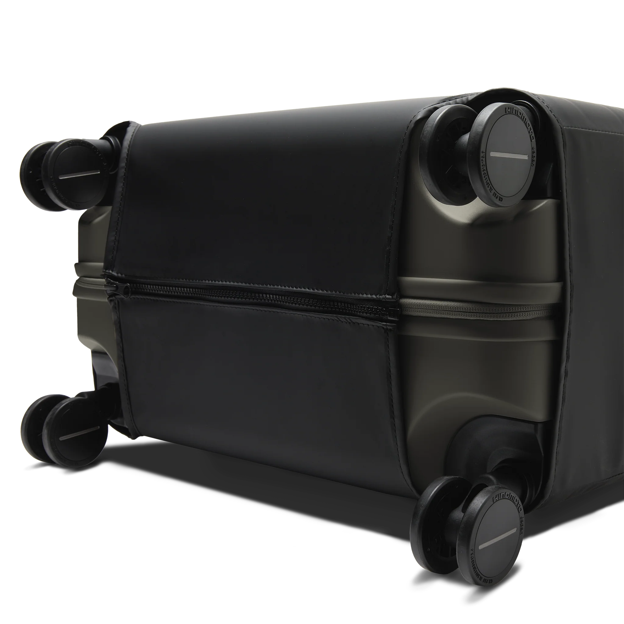 Suitcase Protection Sleeve L / All Black / PU / Size L - Image 4