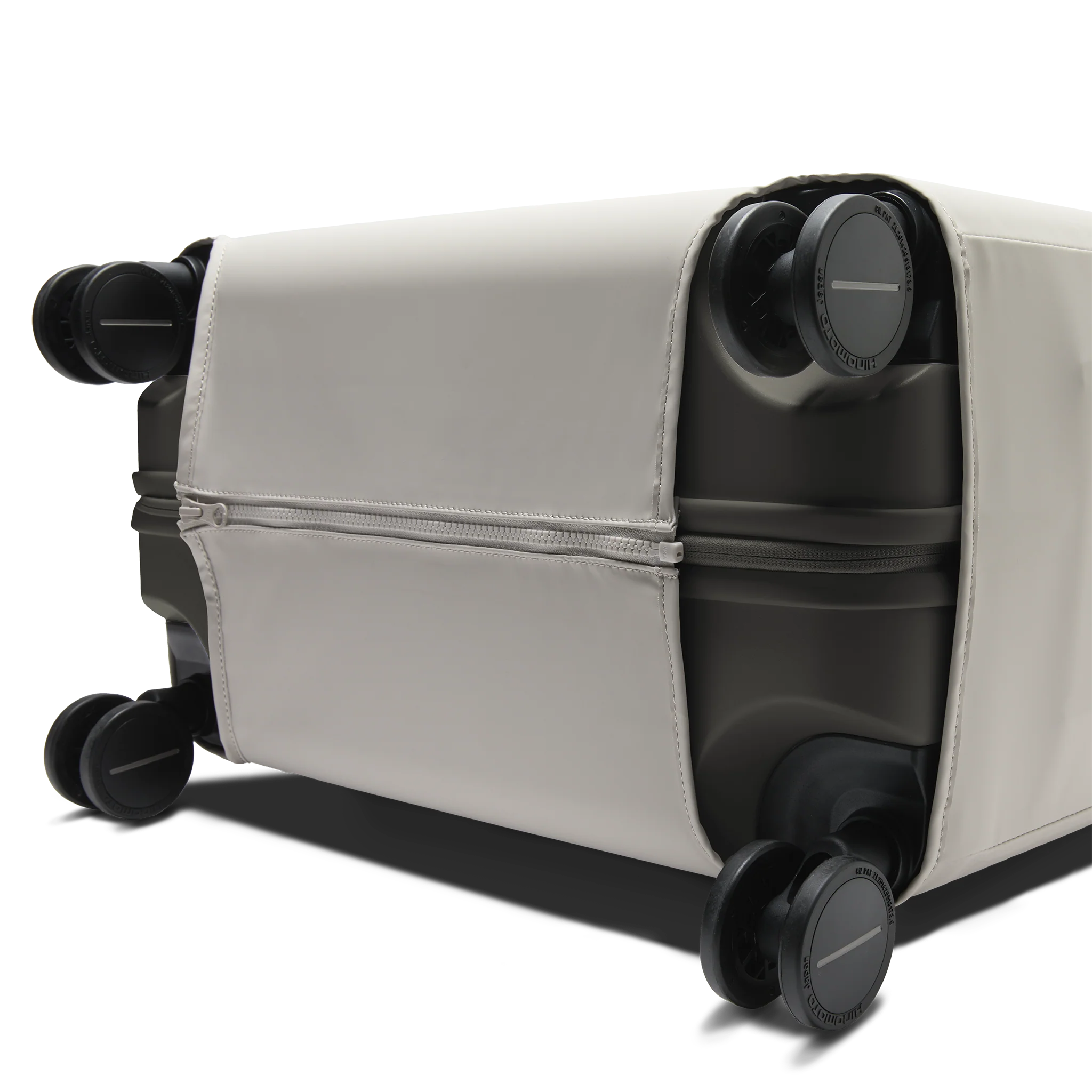 Suitcase Protection Sleeve L / Sand Grey / PU / Size L - Image 4