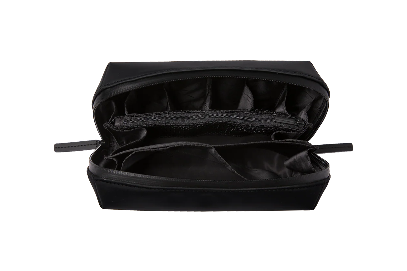 Tech Organiser / All Black / Waterproof Tarpaulin - Image 3