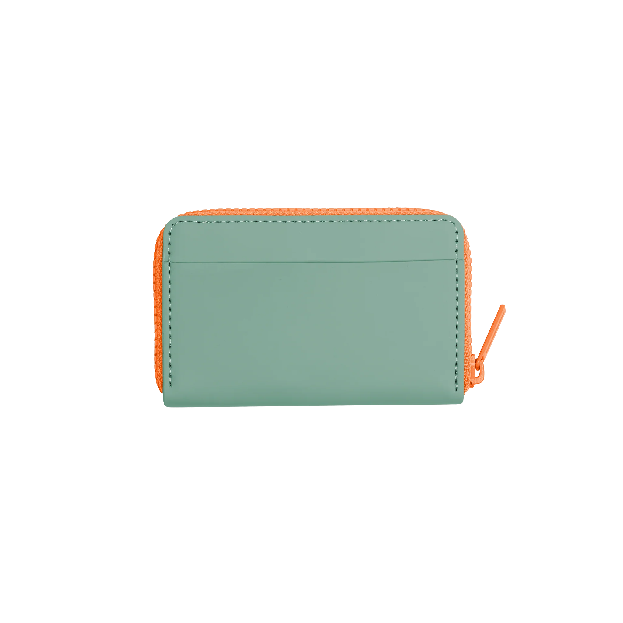 Wallet / Marine Green - Neon Orange - Image 4