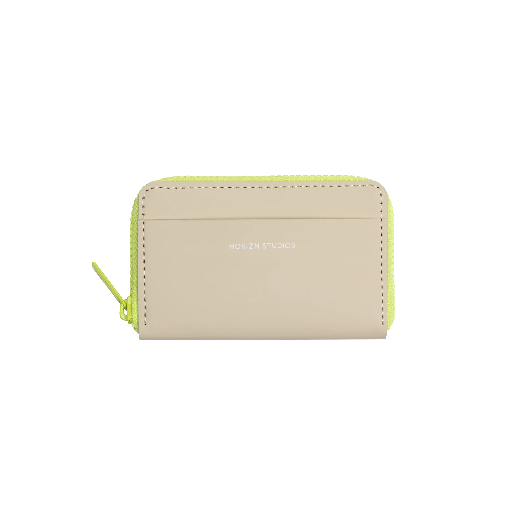 Wallet / Sand / Neon Yellow